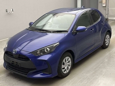 TOYOTA YARIS HYBRID 2022 BLUE 2090548