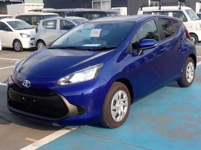 TOYOTA AQUA 2025 BLUE 1576