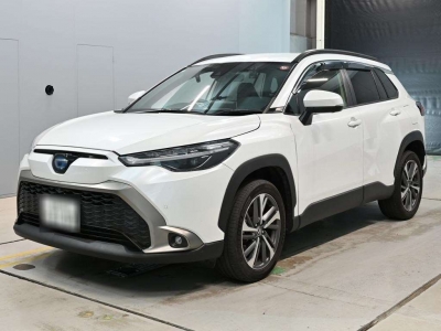 TOYOTA COROLLA CROSS 2023 WHITE 80235