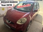 NISSAN MARCH  NKZ280  RED 2016