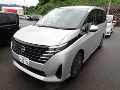 NISSAN SERENA 2023 SILVER 3206