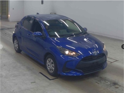 TOYOTA YARIS 2022 BLUE  9896