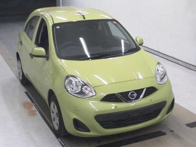 NISSAN MARCH 2022  GREEN