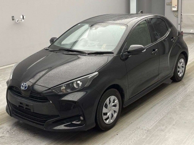 TOYOTA YARIS HYBRID 2022 BLACK 2091089